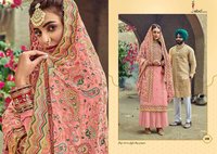 Eba Lifestyle Satrangi Georgette Embroidered Designer Suit Catalog
