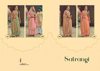 Eba Lifestyle Satrangi Georgette Embroidered Designer Suit Catalog
