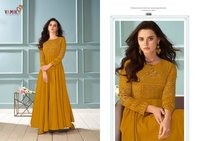 Vamika Amorina Vol 6 Muslin Silk Designer Gowns Catalog