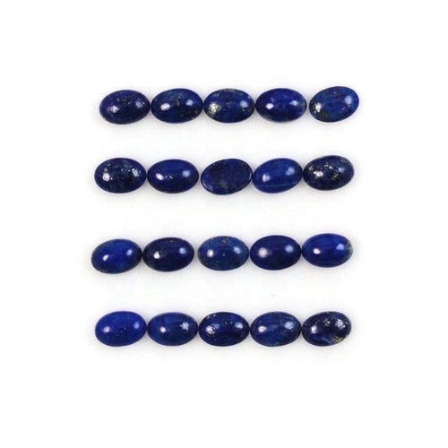 5x7mm Lapis Lazuli Oval Cabochon Loose Gemstones