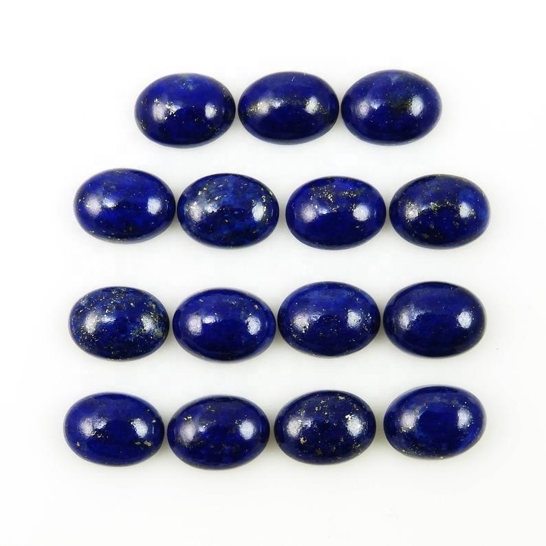 5x7mm Lapis Lazuli Oval Cabochon Loose Gemstones