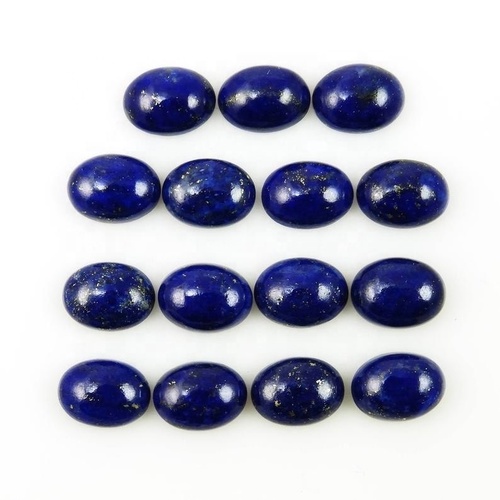 6x8mm Lapis Lazuli Oval Cabochon Loose Gemstones