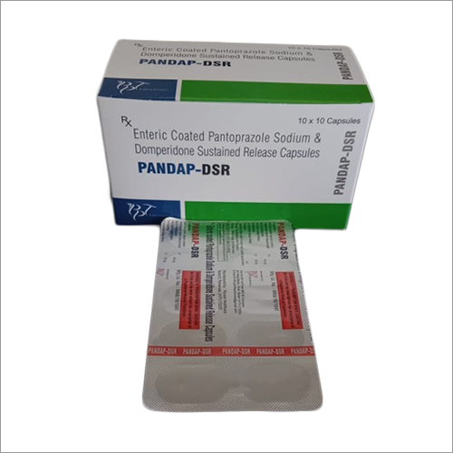 Enteric Coated Pantoprazole Sodium And Domperidone Sustained Release Capsules