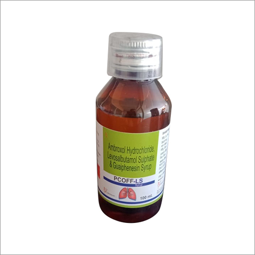 Ambroxol Hydrochloride Levosulbutamol Sulphate And Guaphenesin Syrup