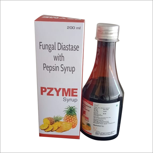 Fungal Diastase With Pepsin Syrup