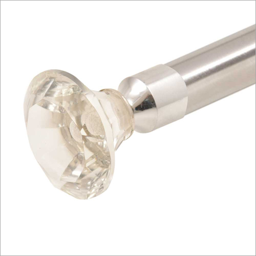 Crystal Curtain Rods Finials Glass For Curtain Rods By WALCANO