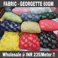 60gm GEORGETTE TWIN MULTI SEQUENCE EMBROIDERY WORK