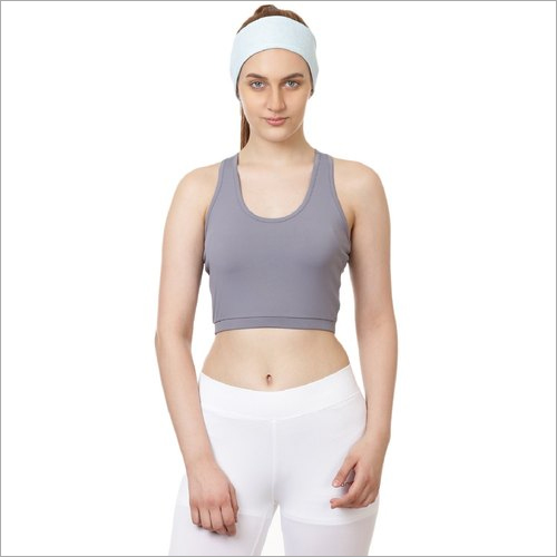 Washable Ladies Grey Cupless Sports Bra at Best Price in Delhi