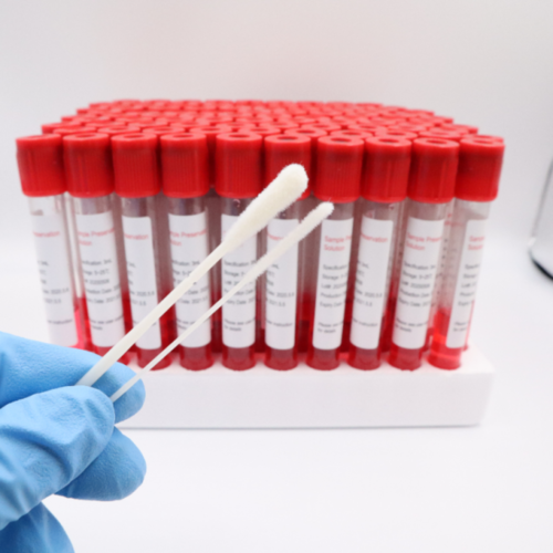 Virus sampling swab