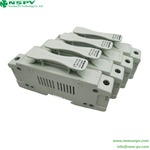 NSPV 1500V Solar DC Fuse Holder Max.50A With TUV Certificate PV Fuse Holder Solar Fusible