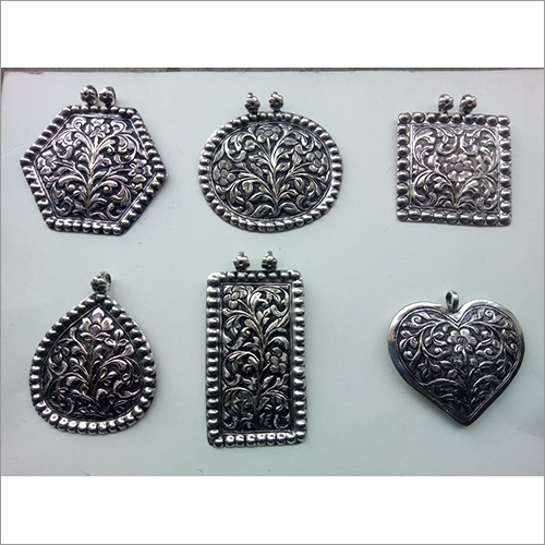 925 Silver Jewellery Oxidised Pendents