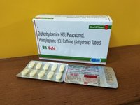 Diphenhydramine Hydrochloride  Paracetamol  Effervescent Tablets