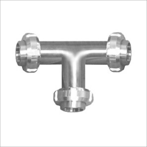 Stainless Steel SS Pipe Union Tee By NUTECH ENGINEERS AND POLYMERS