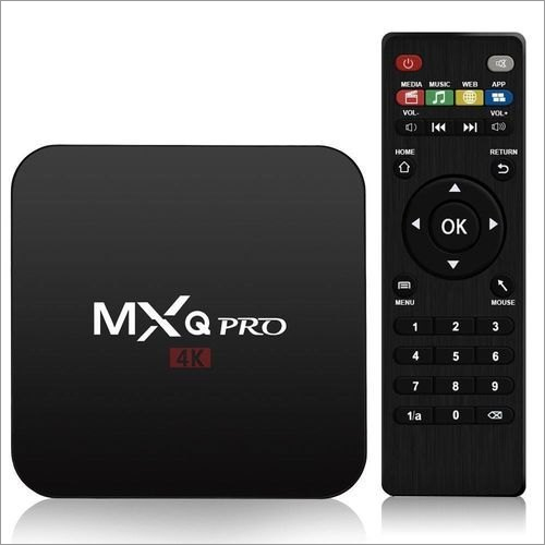 Black Mxq Pro Android Tv Box