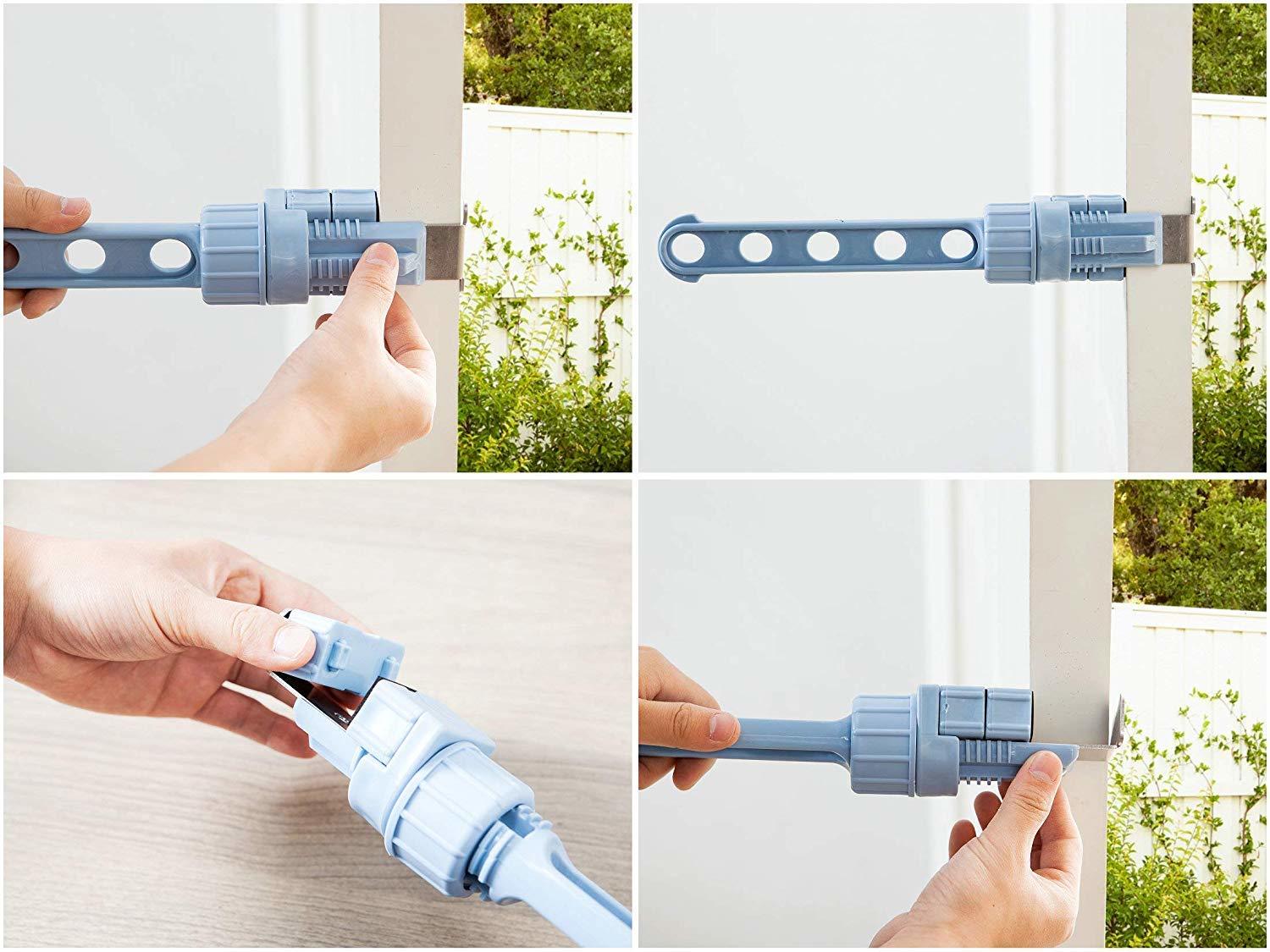 5 Hole Window Drying Rack