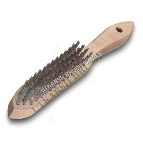 Steel Wire Brushes - Color: Brown