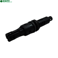 1500vdc 50a Solar Panel Fuse Connectors Male Connector Ip68 Waterproof  With Tuv Certificate For Combiner Box - Color: Black