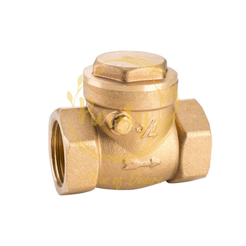 brass forged swing check valve 3by4 inch NRV