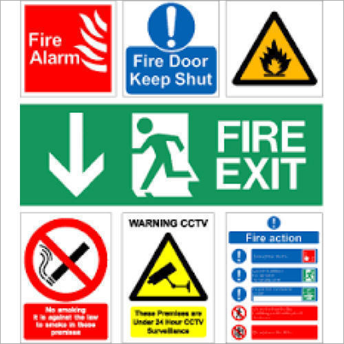 Fire Safety Signages By SHREE FIRE SERVICES