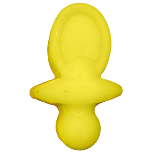 Yellow 100 Gm Silicone Nipple Shape Baby Soap