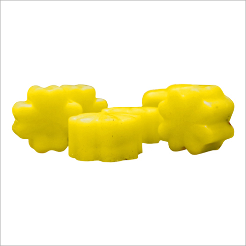 Yellow 100Gm Flower Shape Baby Soap