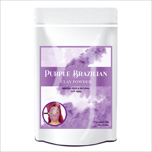 50gm Purple Brazilian Clay Powder
