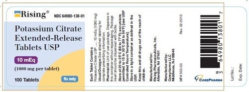 Potassium Citrate  Effervescent Tablets