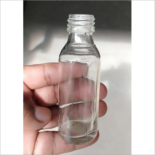 Oil Glass Bottle - Glass Material Various Sizes Available Transparent Color | Ideal for Storing Oils and Liquids