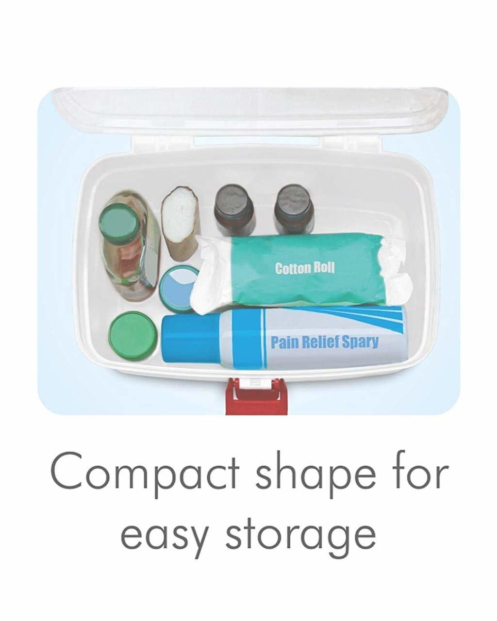 first aid kit small only red