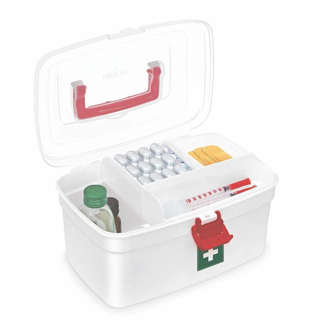 first aid kit small only red