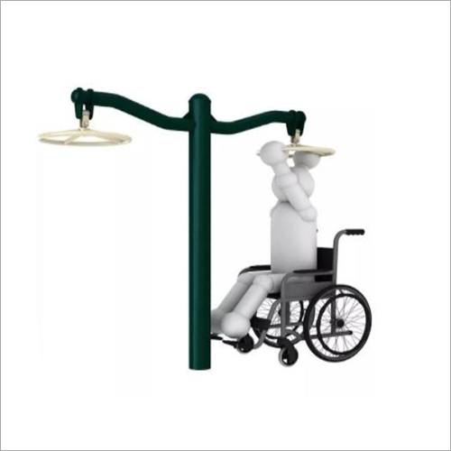 Outdoor Gym Overhung Rotating Wheel