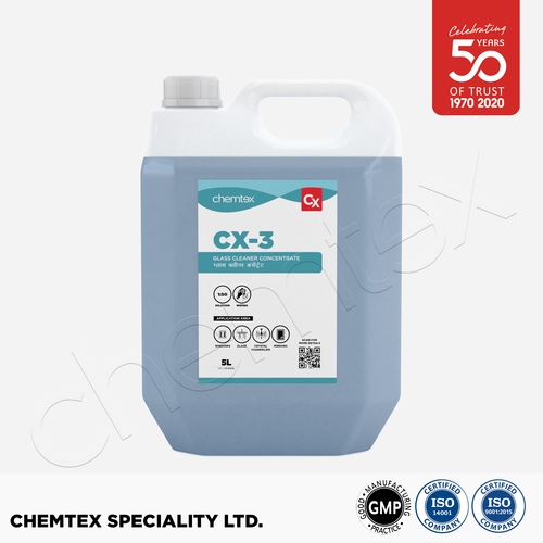 CX-3 - Multi Purpose Glass Cleaner Liquid Concentrate Non-Ammoniated