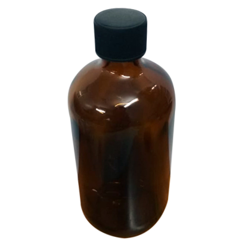 Pharmaceutical Glass Bottle - Glass Material Various Sizes Available | Round Shape Airtight Cap Suitable for Liquids and Syrups