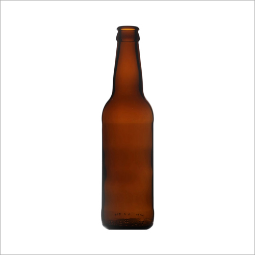 Beer Glass Bottle - Glass Different Sizes Available Brown Color | Sleek Curvy Design with Smooth Edges Crack Resistant for Beverage Enjoyment