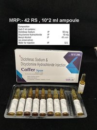 Diclofenac Sodium & Dicyclomine Hydrochloride Injection