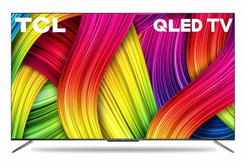 TCL 138.7 cm 55 inches 4K Ultra HD Certified Android Smart QLED TV 55C715 Metallic Black 2020 Model with Voice Control