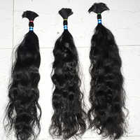 Bulk Wavy Natural Color Hair