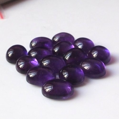 9x11mm African Amethyst Oval Cabochon Loose Gemstones