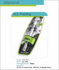 Diamond Stainless Less Steel Gas Lighter
