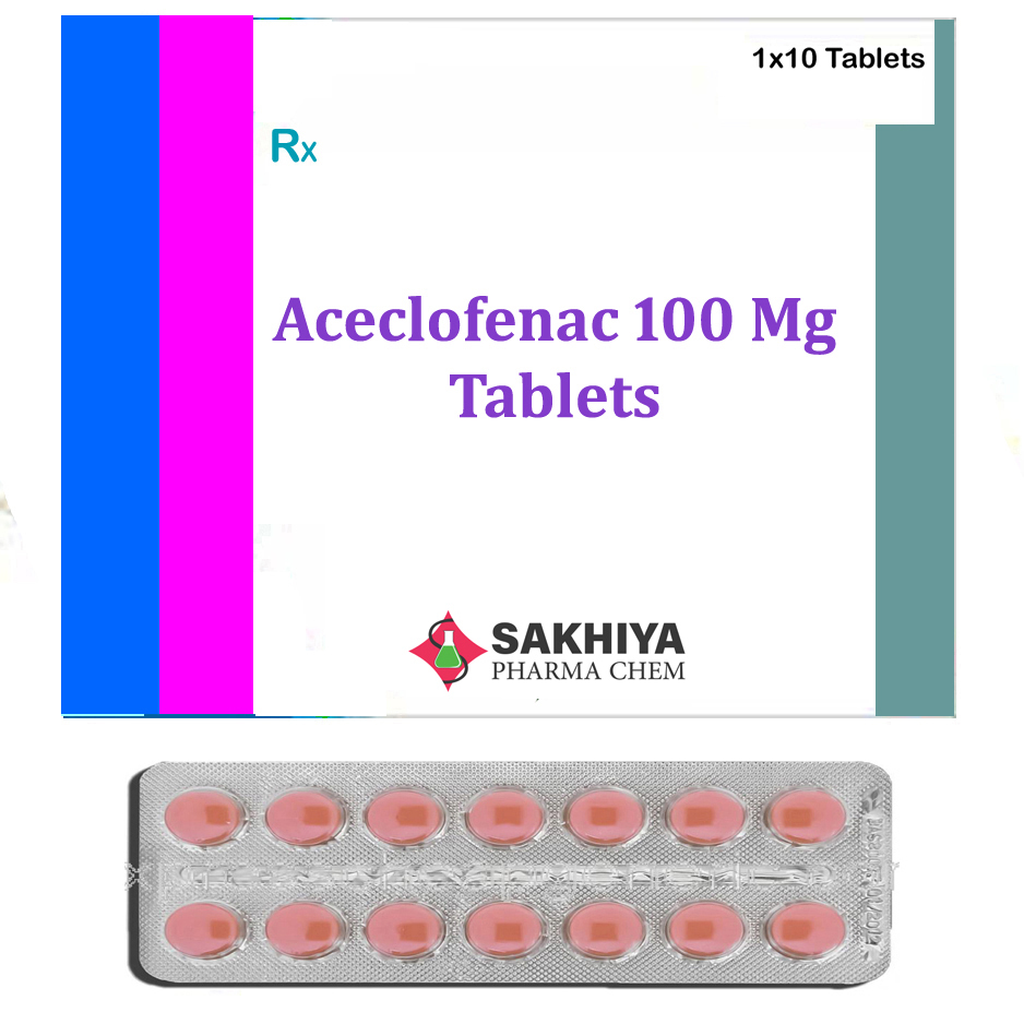 Aceclofenac 100 Mg Tablets