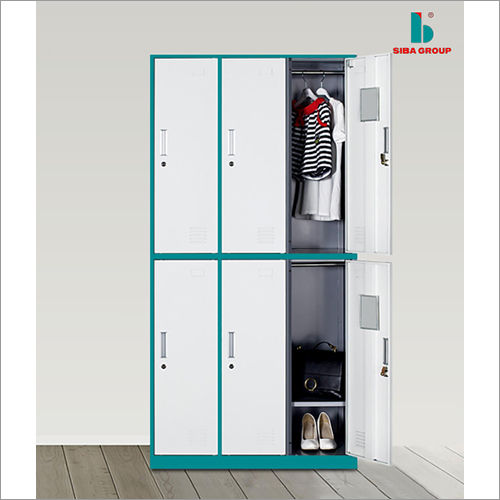 Machine Made 6 Door Steel Locker