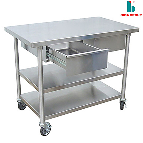 Portable Stainless Steel Table Application: Hospital