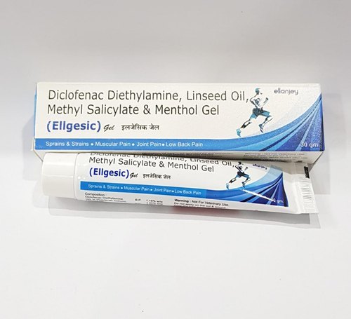 Diclofenac Methylsalicilate Menthol Linseed Oil Gel