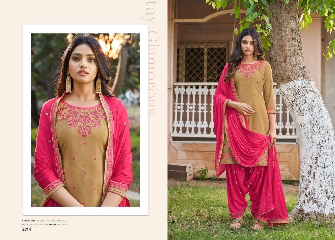 Kessi Patiyala House Vol 83 Cotton Silk With Work Patiyala Dress Material Catalog
