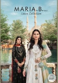 Levisha Maria B Lawn Collection Vol 2 Lawn Cotton Print With Embroidery Pakistani Suit Catalog