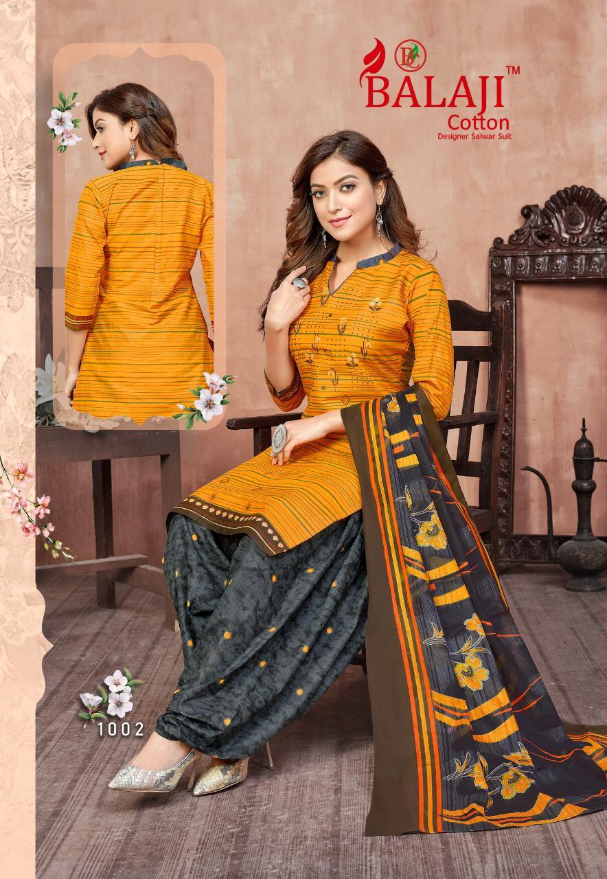 Balaji Hangama Vol 10 Cotton Chudidar Dress Material Catalog