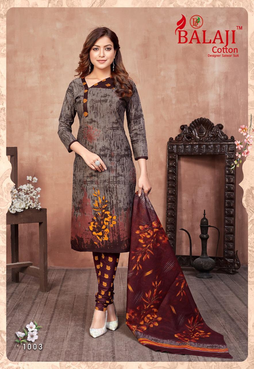 Balaji Hangama Vol 10 Cotton Chudidar Dress Material Catalog