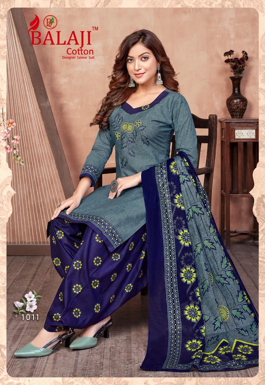 Balaji Hangama Vol 10 Cotton Chudidar Dress Material Catalog