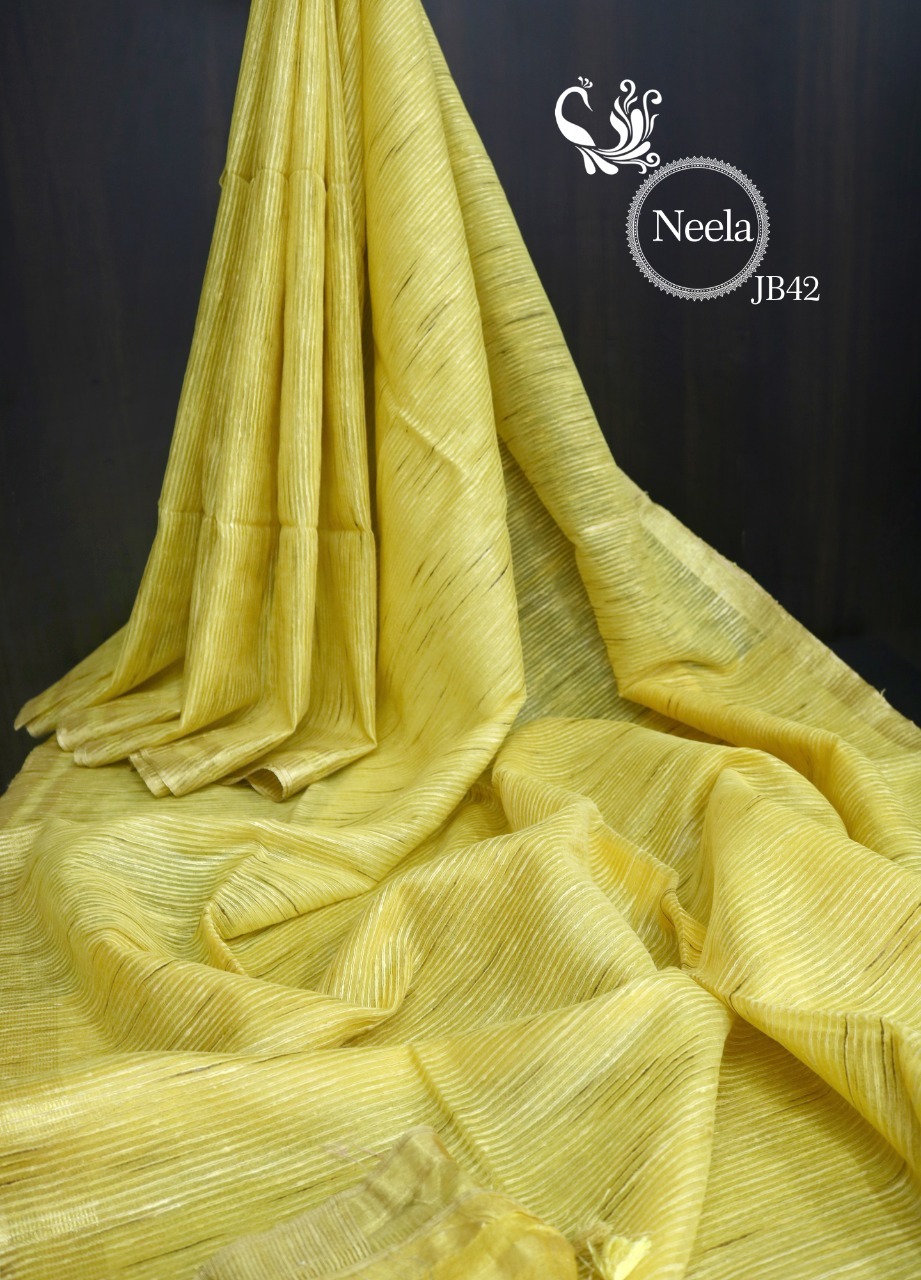 Pure Jute Silk Organza Saree