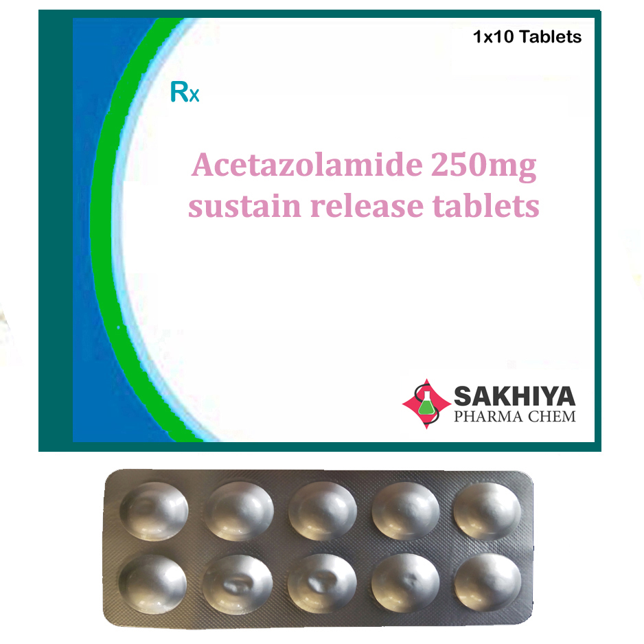 Acetazolamide 250mg Sustain Release Tablets